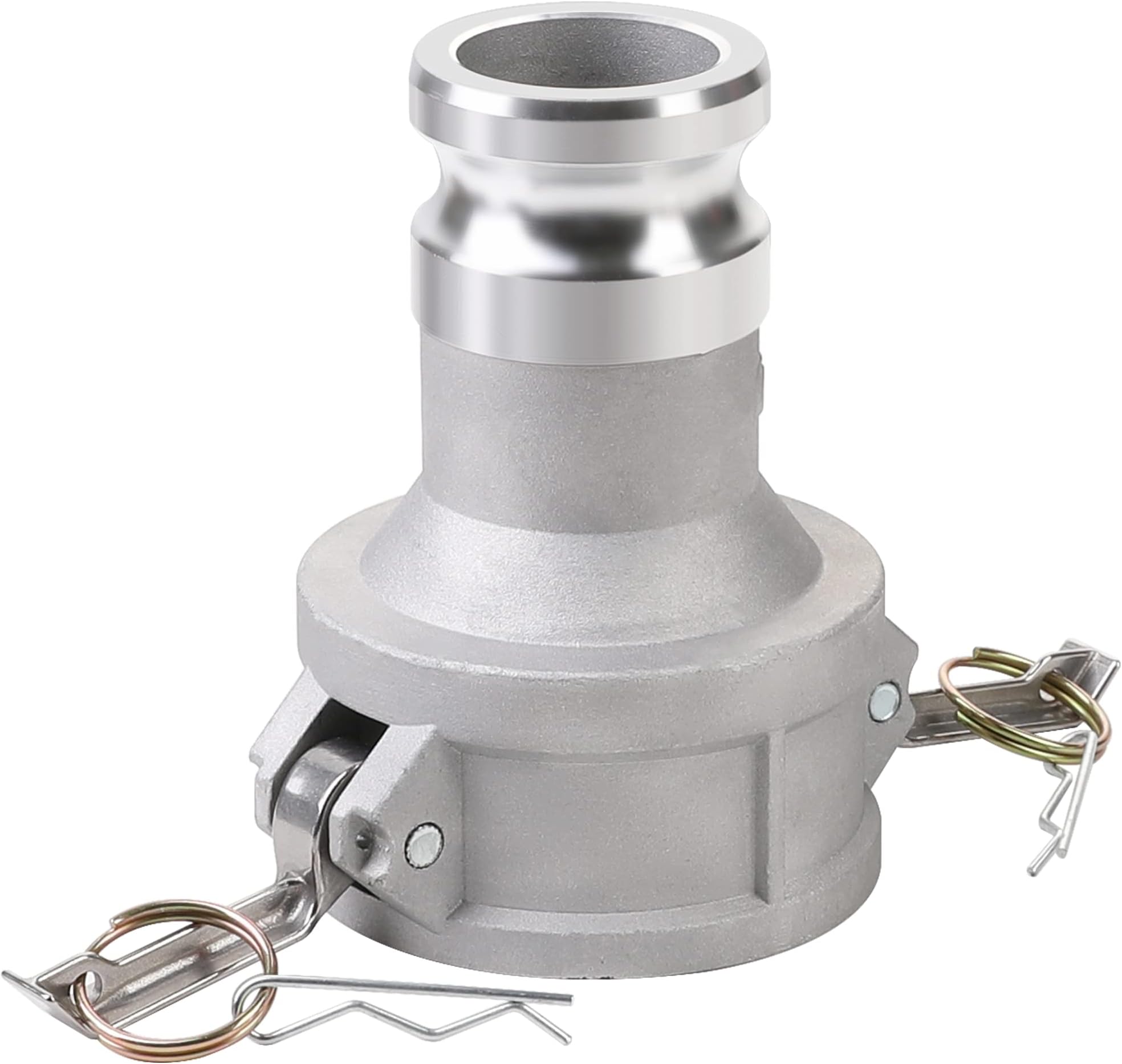 Aluminum Type DA Cam and Groove Hose Fitting, Reducer, 3" Female Camlock x 2" Male Camlock