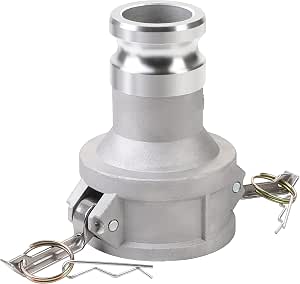 HOOTSUM Camlock Fittings Type DA 3'' Female Camlock × 2'' Male Camlock