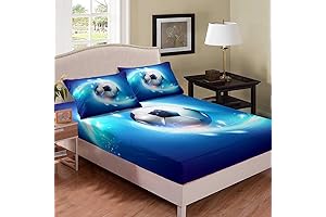 Soccer Bed Sheets: Enchant Your Bedtime with Sportsy Charm