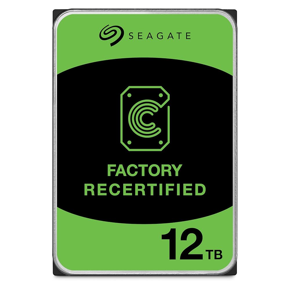 Amazon.com: Seagate (Recertified) 12TB IronWolf NAS SATA