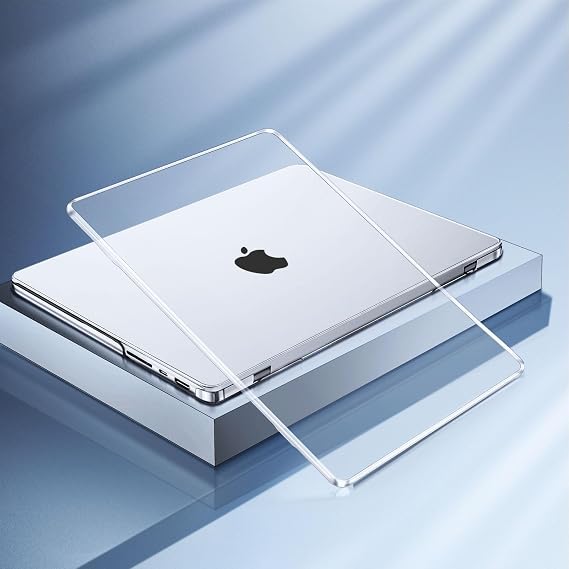 MOSISO Compatible with MacBook Pro 16 inch Case M5 M4-M1, Crystal Clear