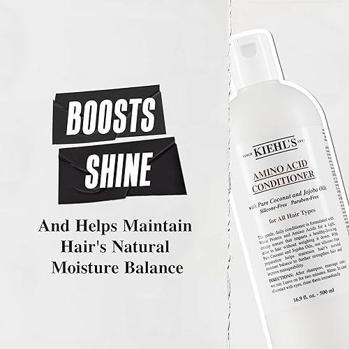 Miniatura 4 de Kiehl's Acondicionador de aminoácidos, tratamiento fortalecedor e hidratante para el cabello, con aminoácidos, jojoba y aceite de coco para mejorar