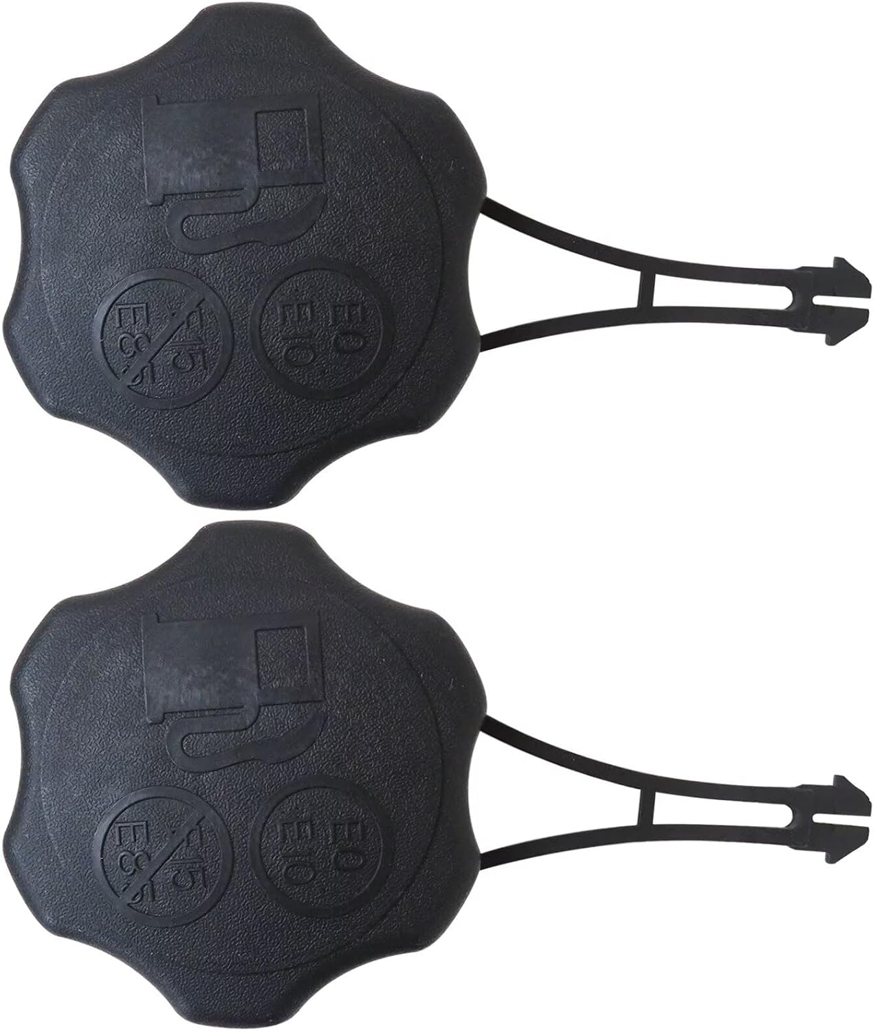 2pcs Lawn Mower Gas Cap 594061 - Compatible for Briggs Stratton 675Exi & 725Exi Series Engines by YTXXDEUS