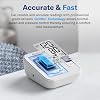 Monitor de Presión Arterial Alcedo para Uso Doméstico, Máquina Digital Automática de Presión con Brazalete Grande para Brazo Superior, Pantalla LCD, Memoria 2x120, Función Parlante 2