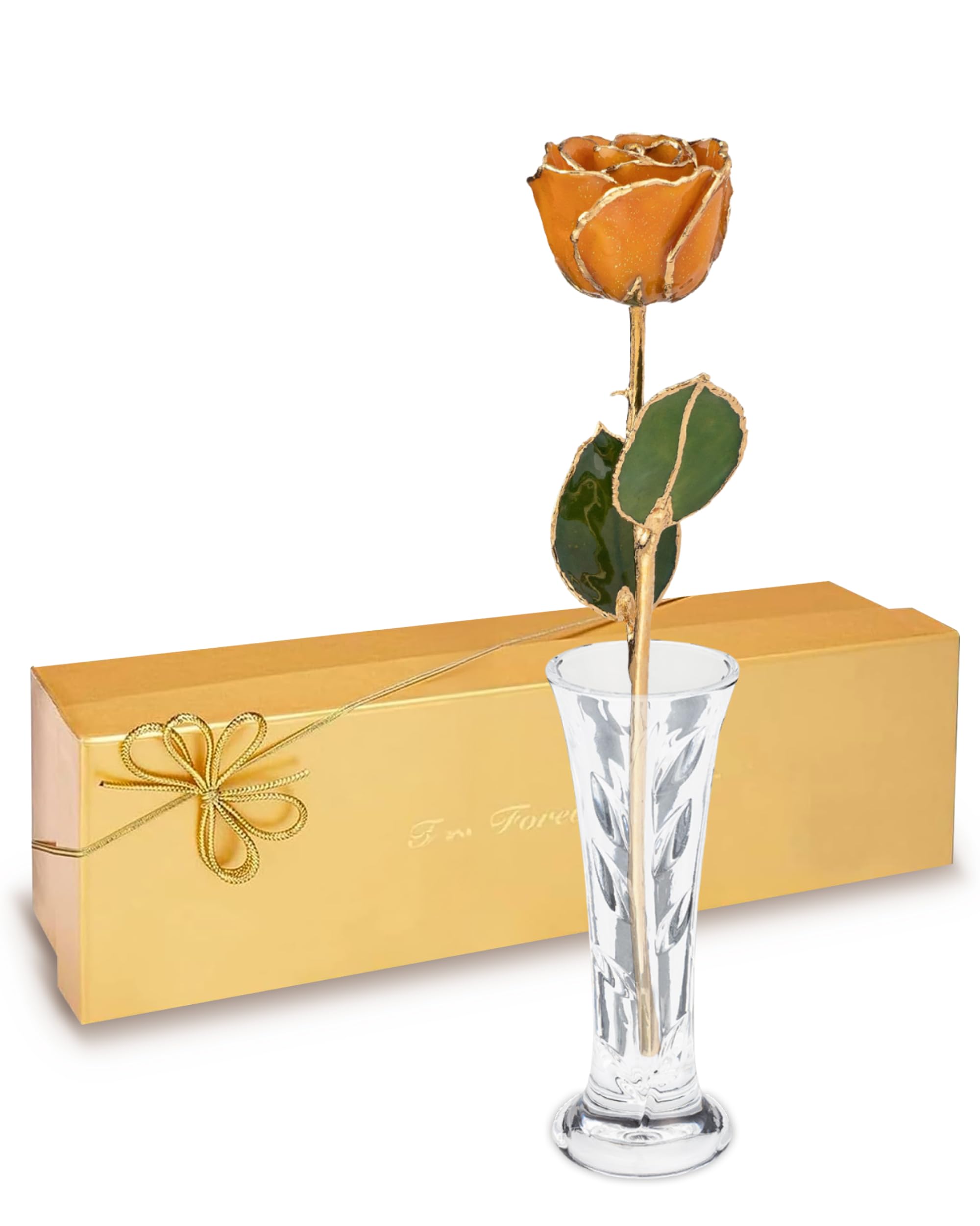 Amazon｜フォーエバーローズ 24Kゴールドディップゴールデントパーズ