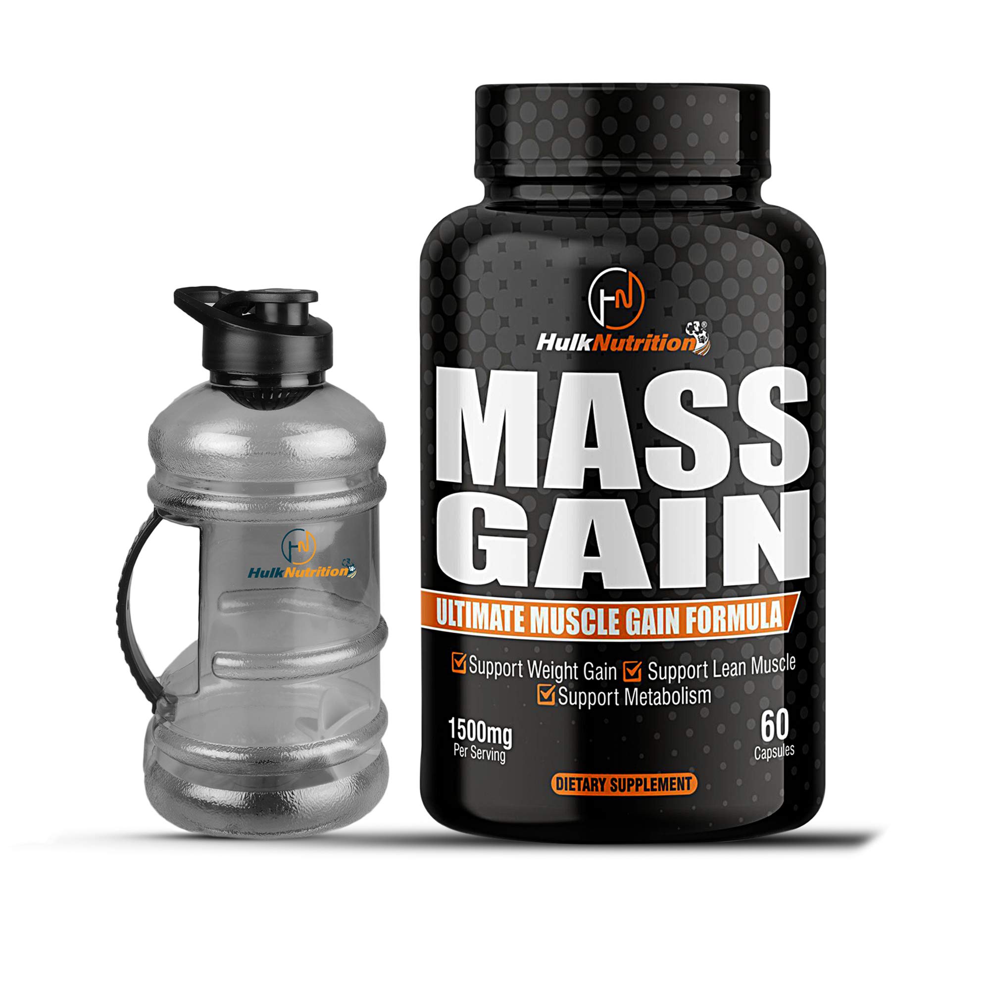 HulkNutrition Bulk Gain Mass and Weight Gainer Capsule for Fast Weight and Muscle Gain - 60 Count (B08YK1GFLK) Amazon Price History, Amazon Price Tracker
