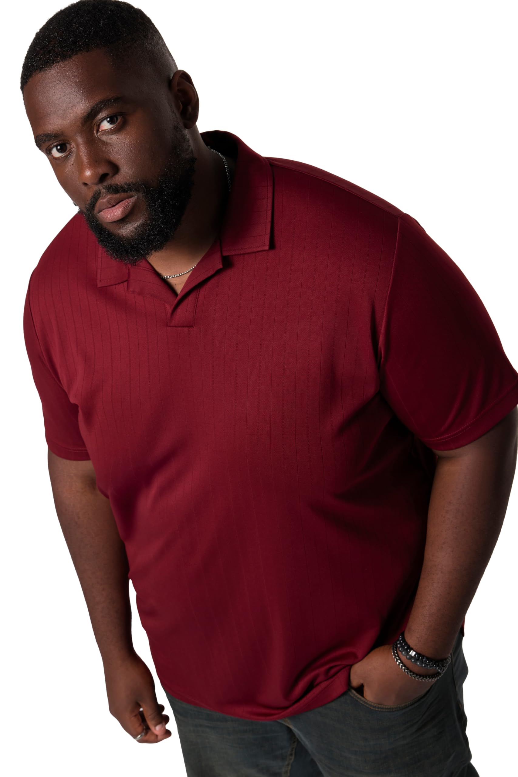 STHUGE Poloshirt, Halbarm, Streifen, Piqué 832155