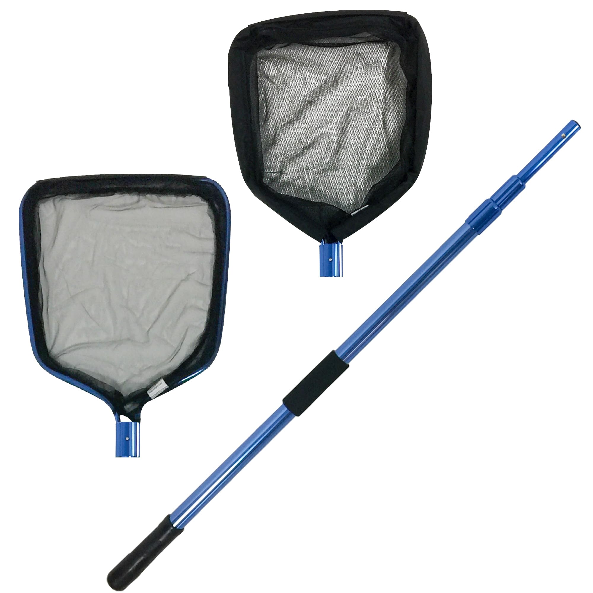 - The Pond Guy Heavy Duty Telescopic Fish & Utility Net Combo, Adjustable Aluminum Pole & Mesh Netting, Water Garden Maintenance & Fishing Equipment