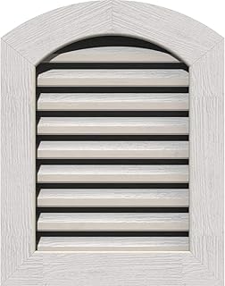 Ekena Millwork GVWAR20X2601RFPWR GVWHP18X2602SDPWR, 25"W x 31"H (Rough Opening: 20"W x 26"H), Western Red Cedar, Unfinished