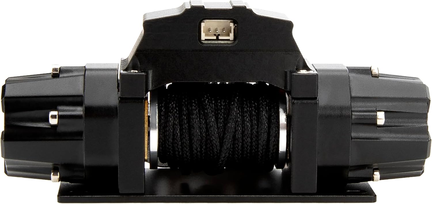 MEUS RACING RC 1/10 Winch with Dual Motor for Axial SCX10 Traxxas TRX4 Redcat Tamiya HPI D90 1/10 RC Crawler (Without Controller)