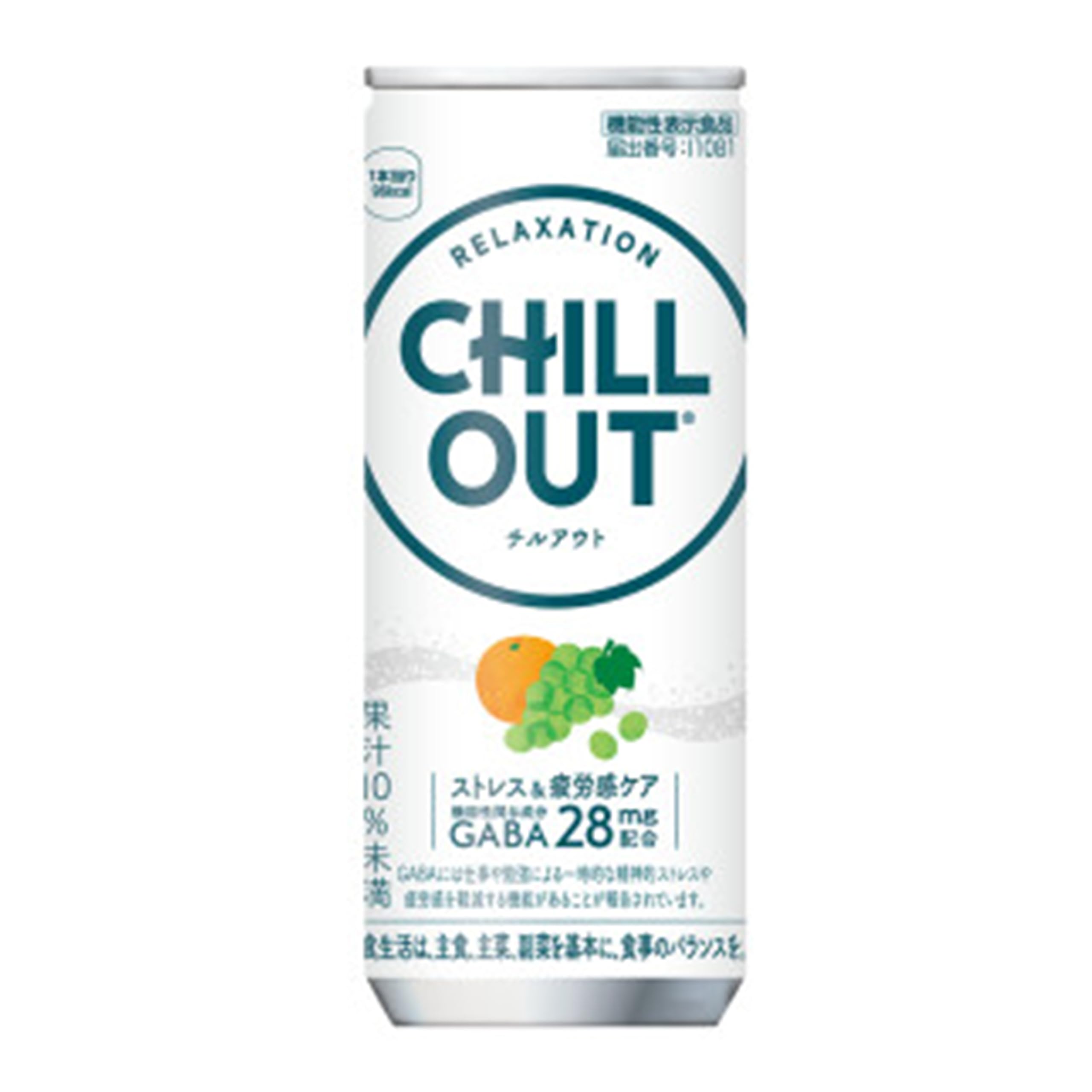 CHILL OUT(チルアウト) コカ・コーラ ストレス&疲労感ケア 250ml缶 30本