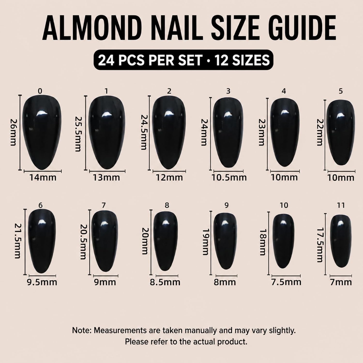 Polka Dots Press on Nails, 3D White Floral French Medium Almond Fake Nails