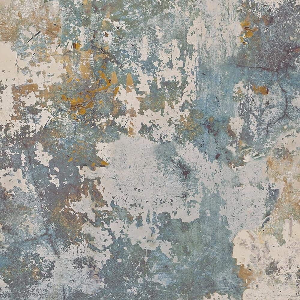 Yöl Blue,Green,Beige Exposure Rough Concrete Wallpaper Green Blue Beige Industrial Effect Vinyl