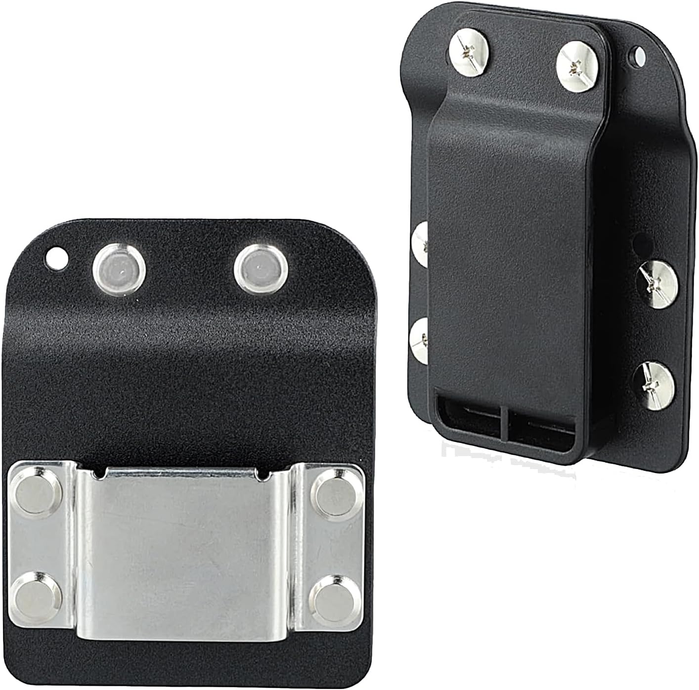 Drill Holder Belt Clip for Tool, Tape Measure Holder for Belt, Quick Grab or Hang Eletric Drill Clip on Belt, Fits Up to 2" Tool (Industrial Design)