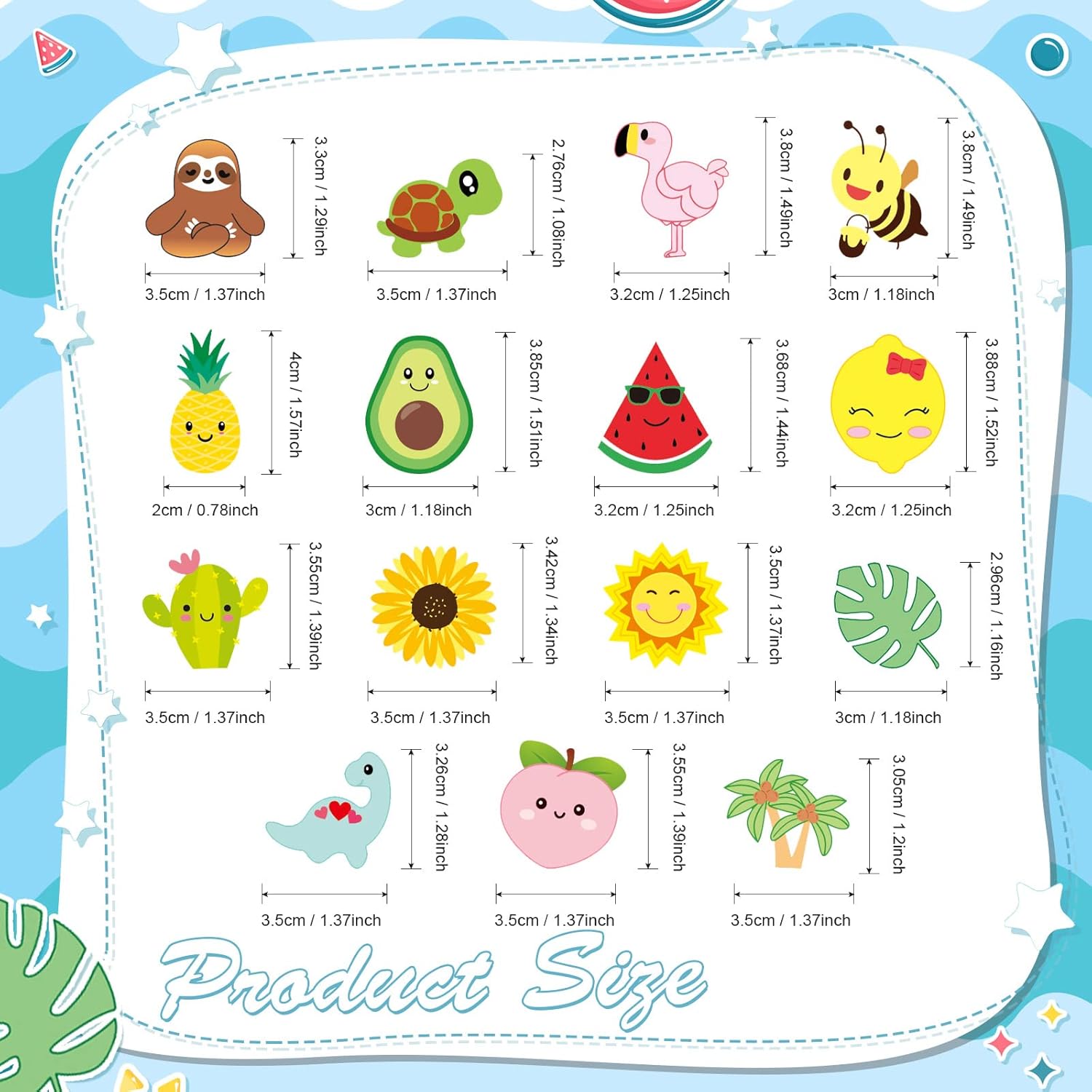 Yexiya 15 Pcs Cute Badge Reel Retractable Nurse Badge Reel Christmas Bulk Summer Funny Fruits Animals ID Name Clip for Doctors Nurses Teachers Office Supplies