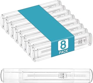 Vtopmart 8 Pack Shallow Drawer Dividers, 2.36