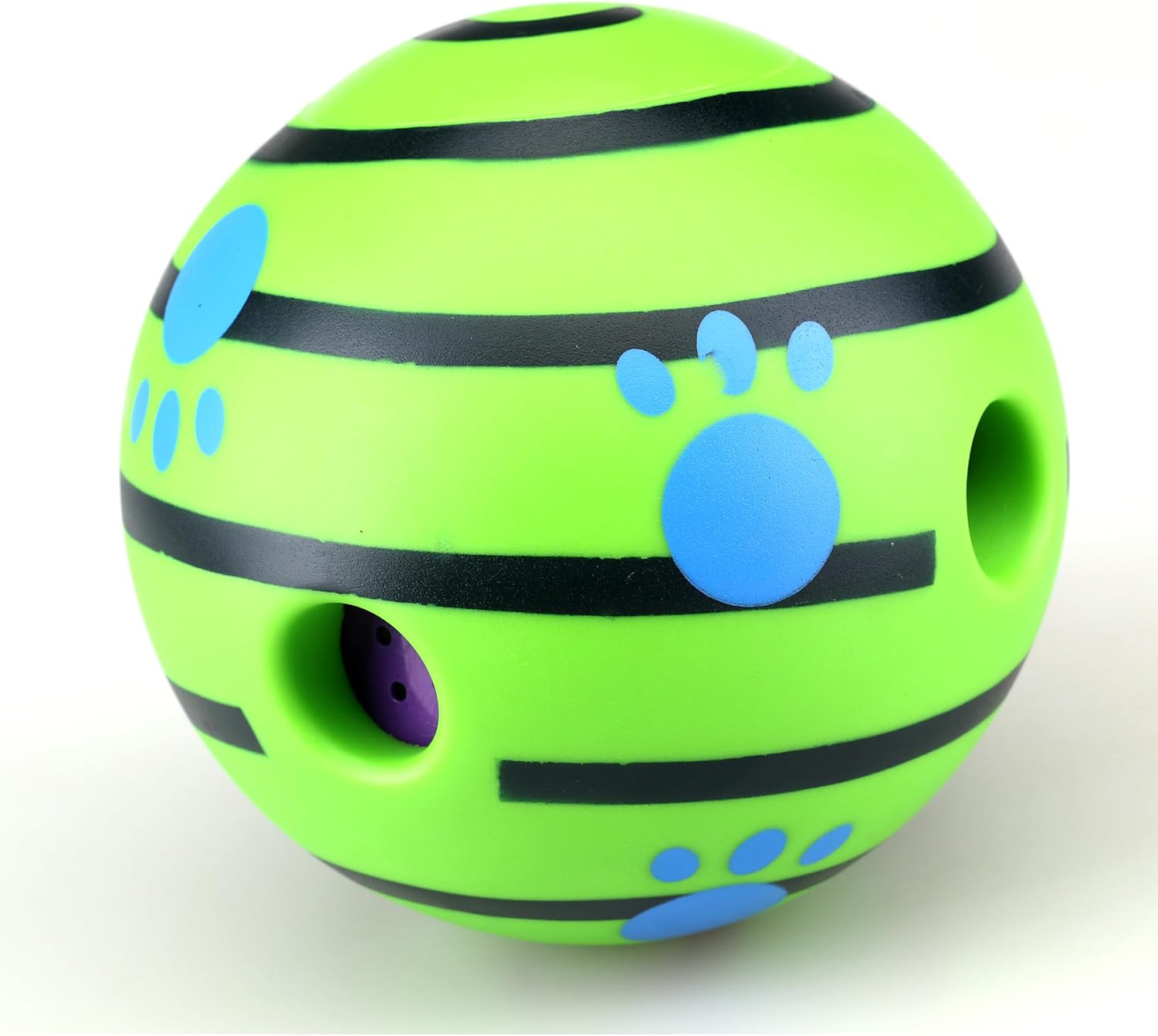 Wobble Giggle Ball, Interactive Dog Toy, Fun Giggle Sounds When Rolled or Shaken - Image 2