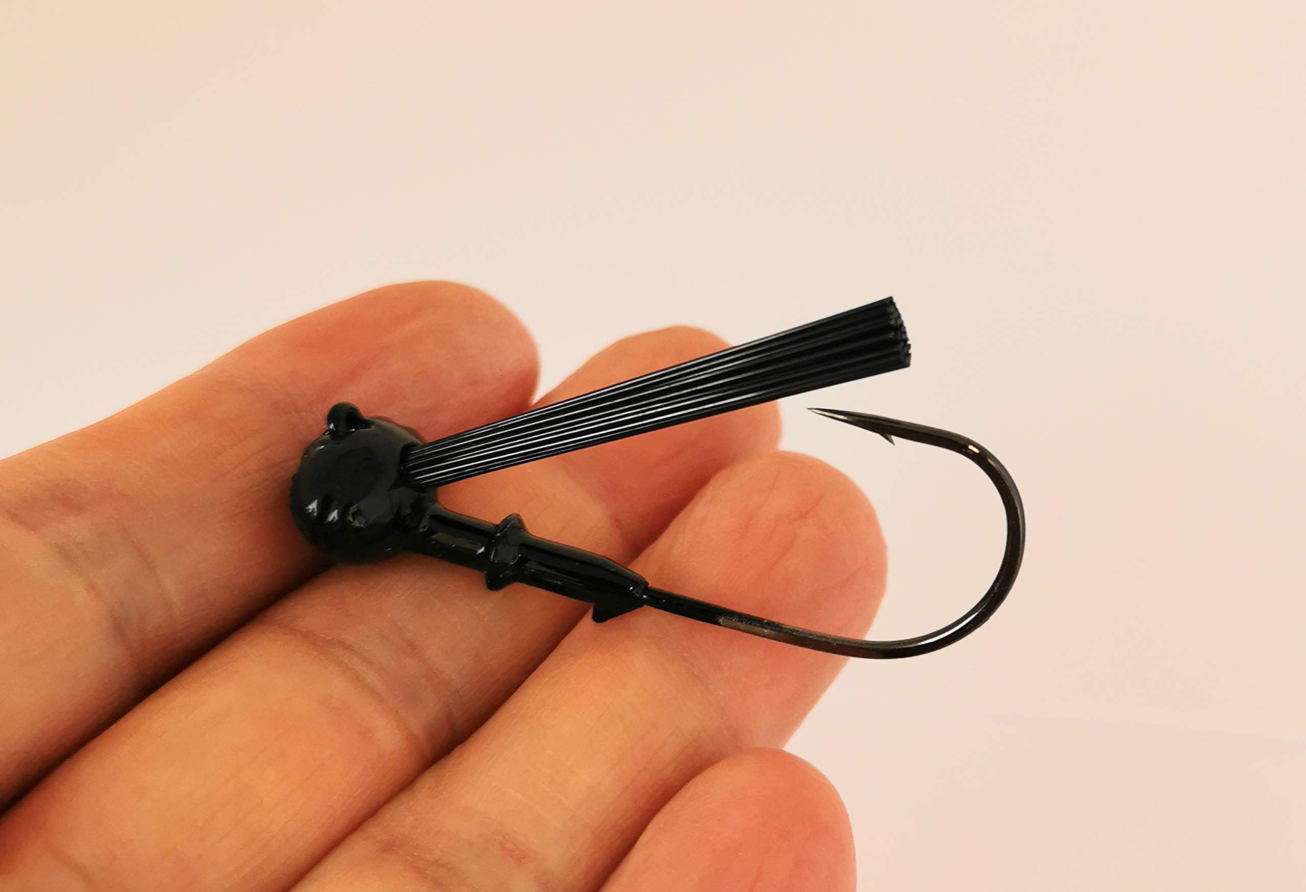 TOPTACKLE Bass Fishing Tackle Football Bass jigs Fishing Senko Worms Tubes Lures or Ned Rig Jig Heads