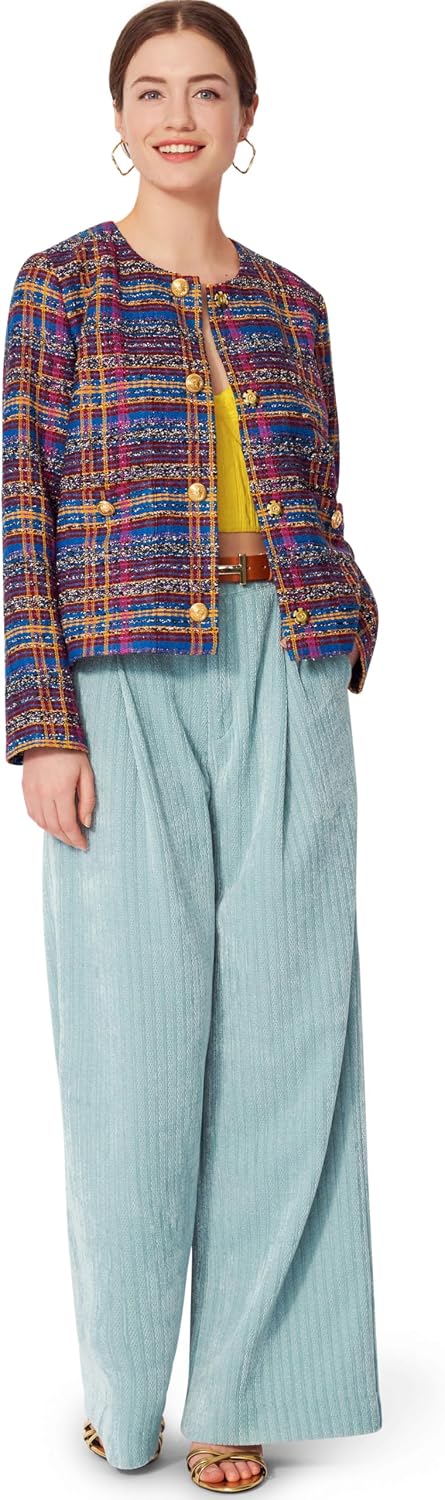 Burda X05729BURDA Easy to Make Misses' Bouclé Blazer and Flannel Jacket Sewing Pattern Packet, Design Code B5729, Sizes 8-18 (34-44)