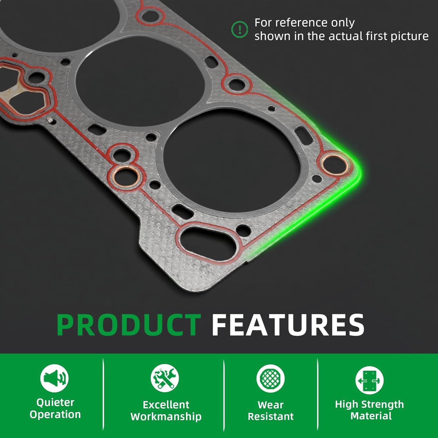 Head Gasket Set, for Buick Lacrosse/Allure/Lesabre/Park Avenue/Regal/Riviera, for Chevy Impala/Lumina, for Oldsmobile 88/Intrigue/LSS/Regency, for Pontiac Bonneville/Grand Prix, 3.8L, 97-05