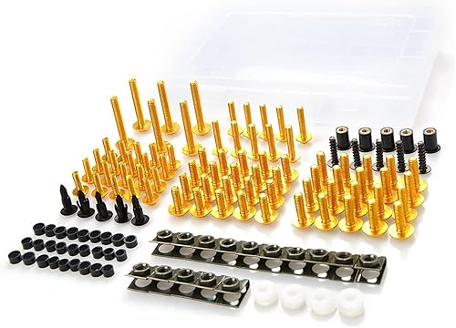 Miniatura 9 de EGEIRA Bodywork Kits Universal Motorcycle Fairing Body Bolts Spire Screw Spring Nuts for Kawasaki Ninja 250 300 650 H2R ZX-6R Z750 Z800 Z1000 Parts