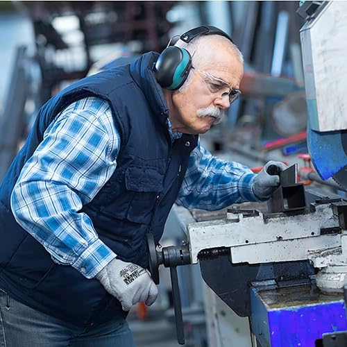 Miniatura 6 de ATERET Guantes de trabajo de nailon HPPE y revestimiento de fibra de vidrio, uso ideal para corte de vidrio, fabricación (varios paquetes