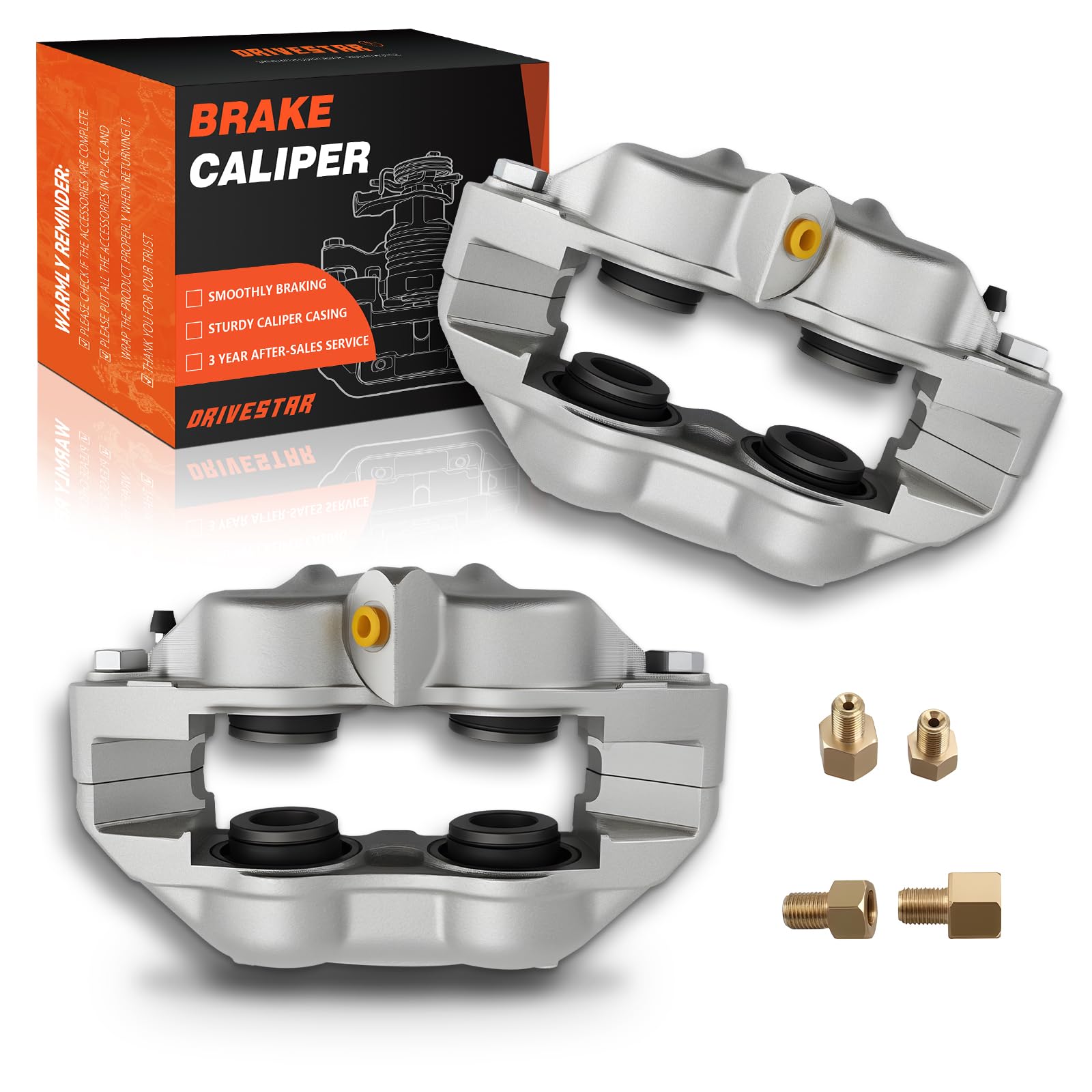 クリッター　プリズマ Amazon.com: DRIVESTAR 184455 184456 Front Brake Caliper, fit 1967