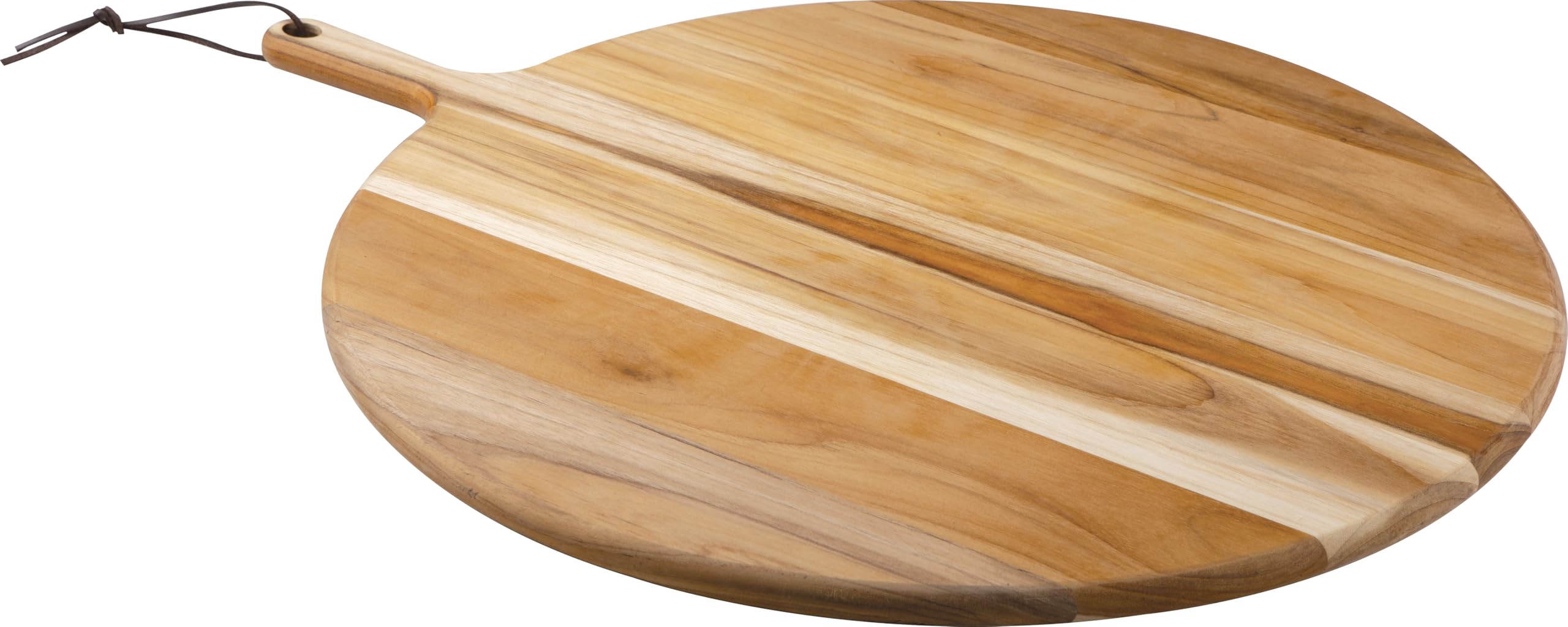 Tramontina Round Pizza Board Teak Wood for Serving and Presentation 52 x 40 cm - Provence FSC