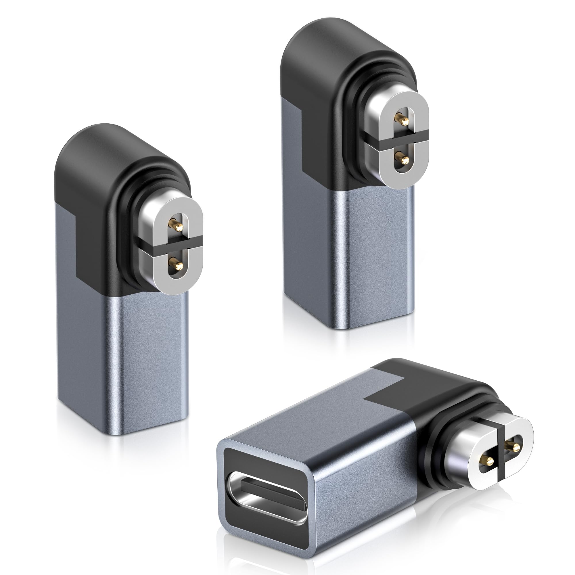 RUXELY USB C Charger Adapter for Shokz Headphone 3Pack,Replacement for Shokz Charging Cable,Shokz Magnetic Conventer for AfterShokz Aeropex AS800,Shokz Openrun S803,Openrun Pro Mini S810,OpenComm 2 UC