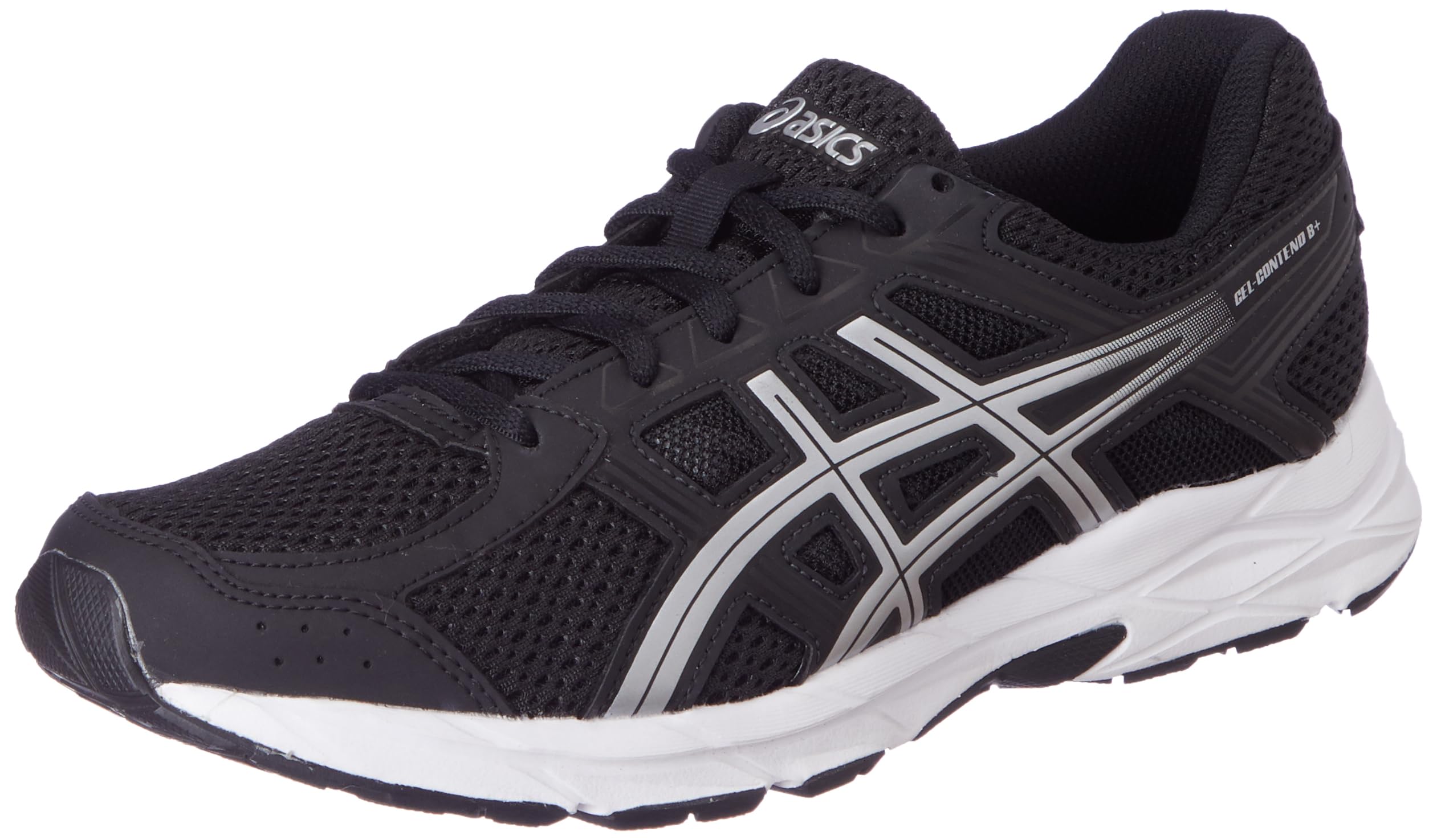 ASICS Gel-Contend B+ Sports Shoe Black/Pure Silver-image-28