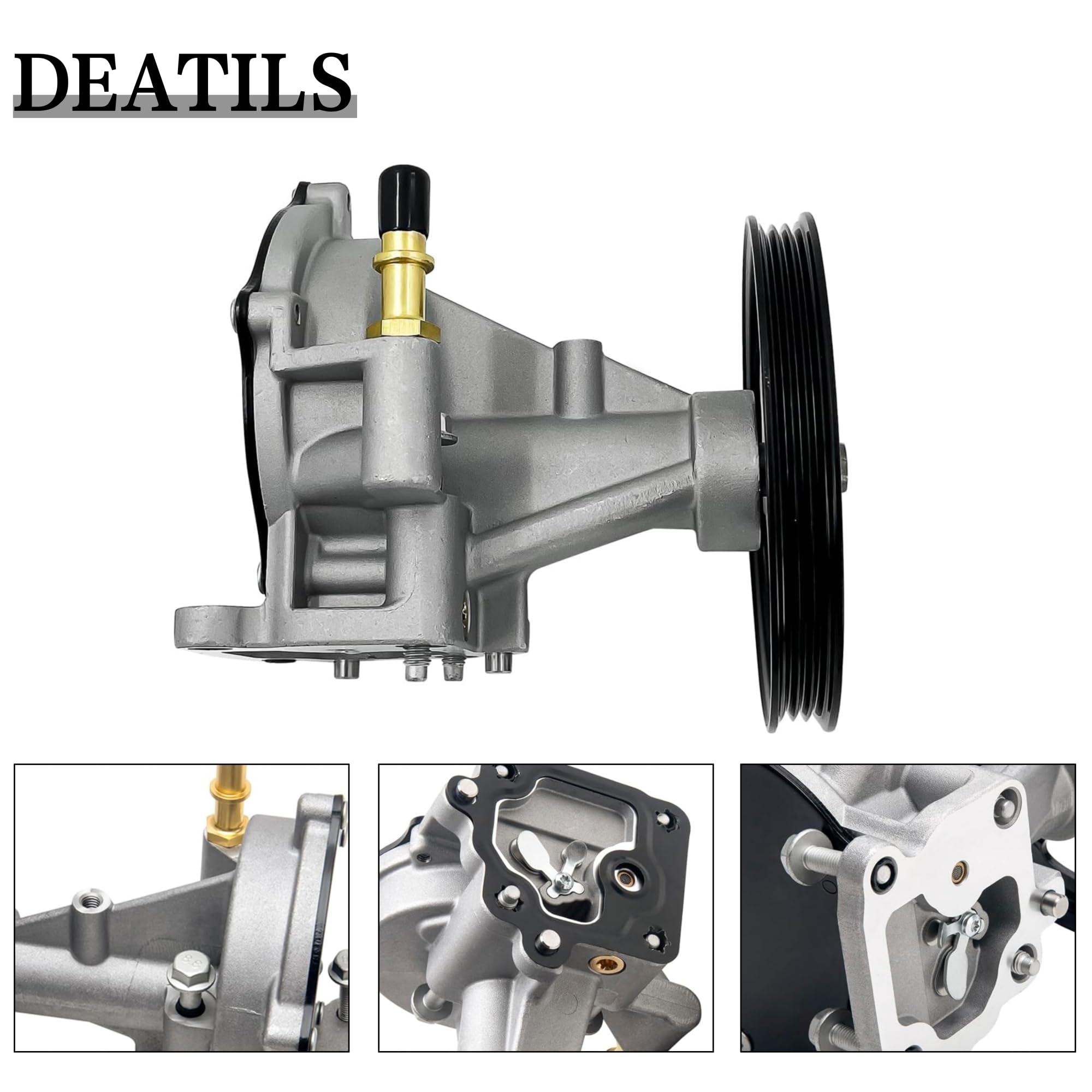 YZHIDIANF Brake Vacuum Pump Fit For:-Land Rover Discovery LR2 Evoque For:-Ford Edge Escape Explorer Focus Fusion For:-Mustang Taurus For:-Lincoln Continental MKC MKT MKX MKZ, OE# LR047384 - View #6