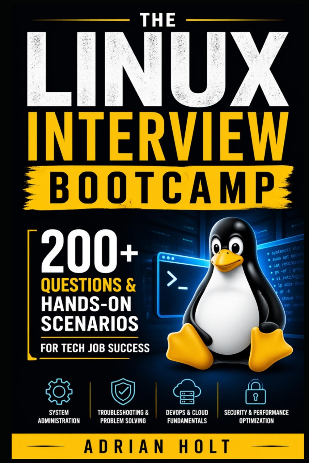 The Linux Interview Bootcamp: 200+ Questions & Hands-On Scenarios for Tech Job Success