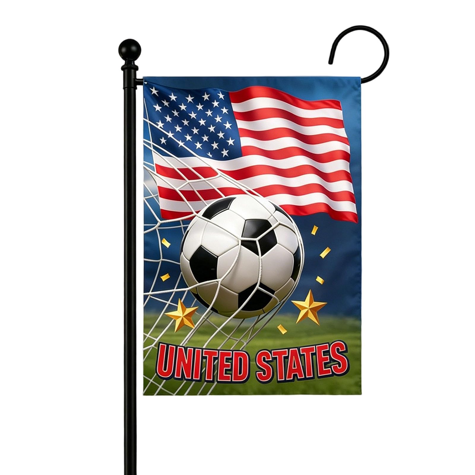 SHINLHUA Colorful 2026 Worldwide Football Championship Themed Polyester Flag Great for Outdoor and Indoor Display Multipurpose Sports Standard