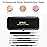 JPNK Blackhead Remover Tool Comedones Extractor Acne Removal Kit for Blemish, Whitehead Popping, 6 Pcs Zit Removing for Nose Face Tools with a Leather Bag (Black)