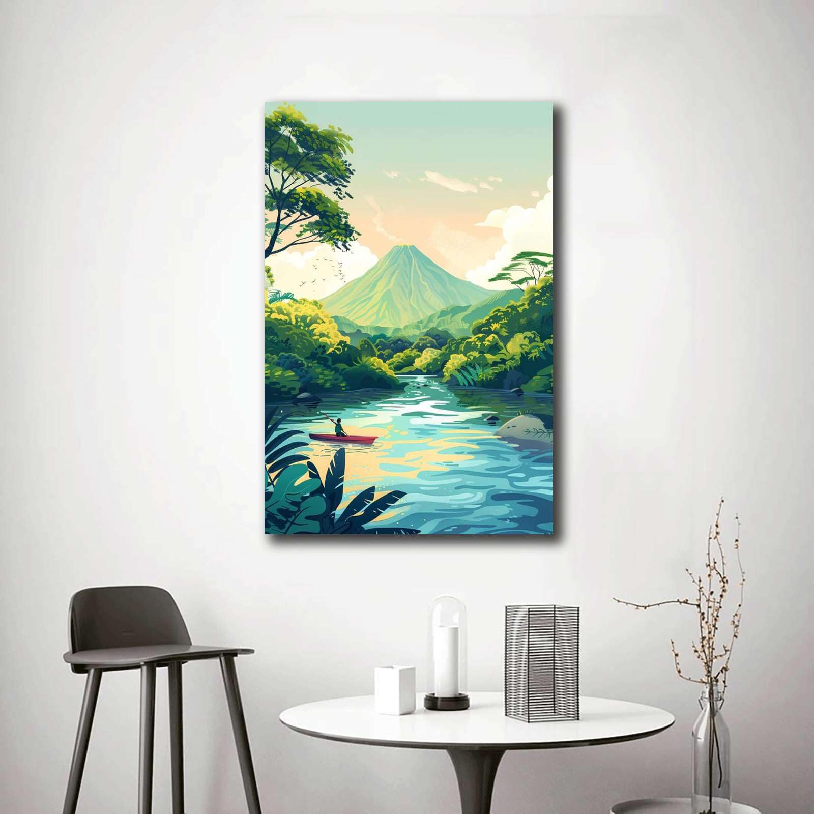 Amazon.com: SENLYCH Canvas Painting Wall Mural Print Nicaragua