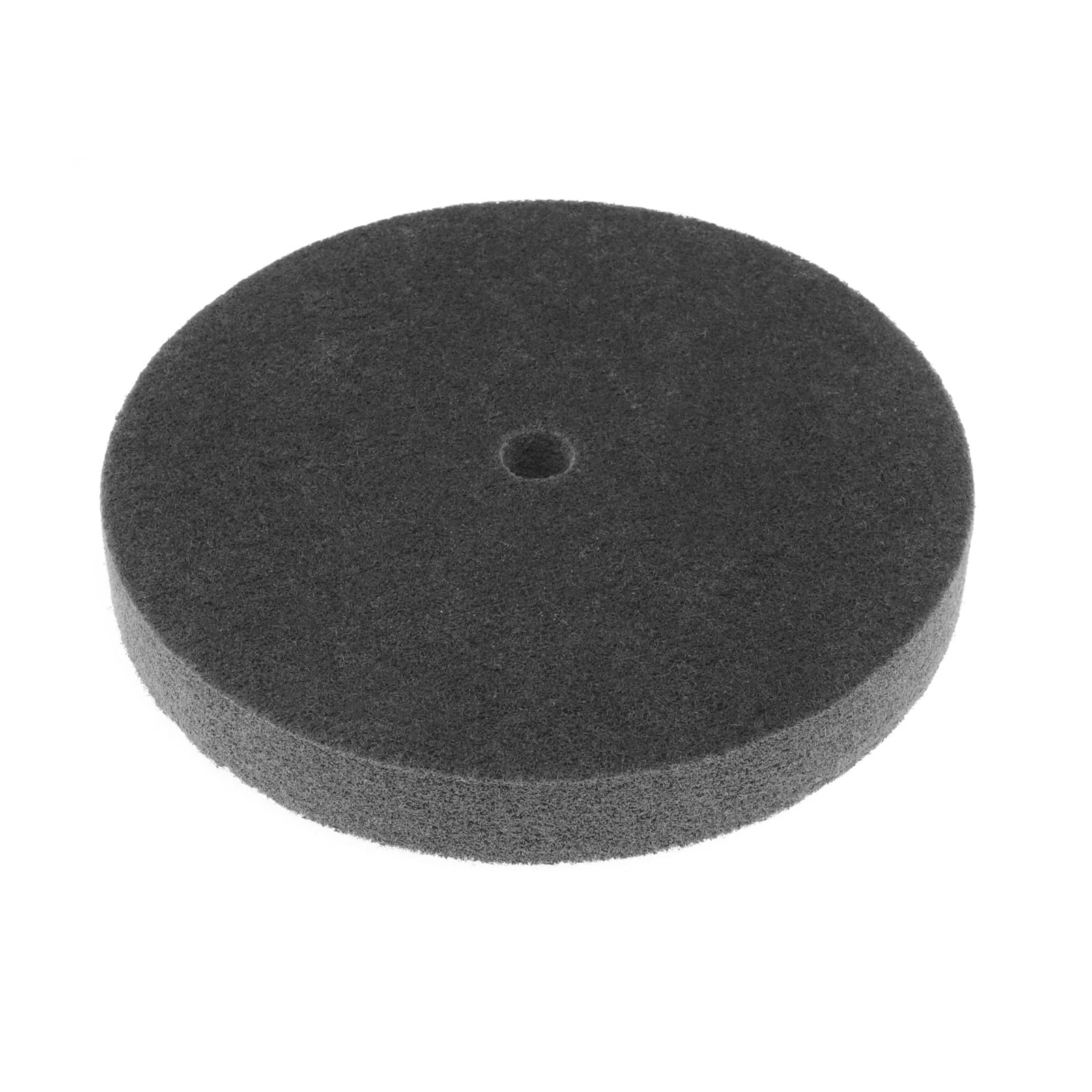 LT Easiyl Nylon Fiber Polishing Wheel 200mm, Black, Medium Grit, Compatible with Bench Grinder