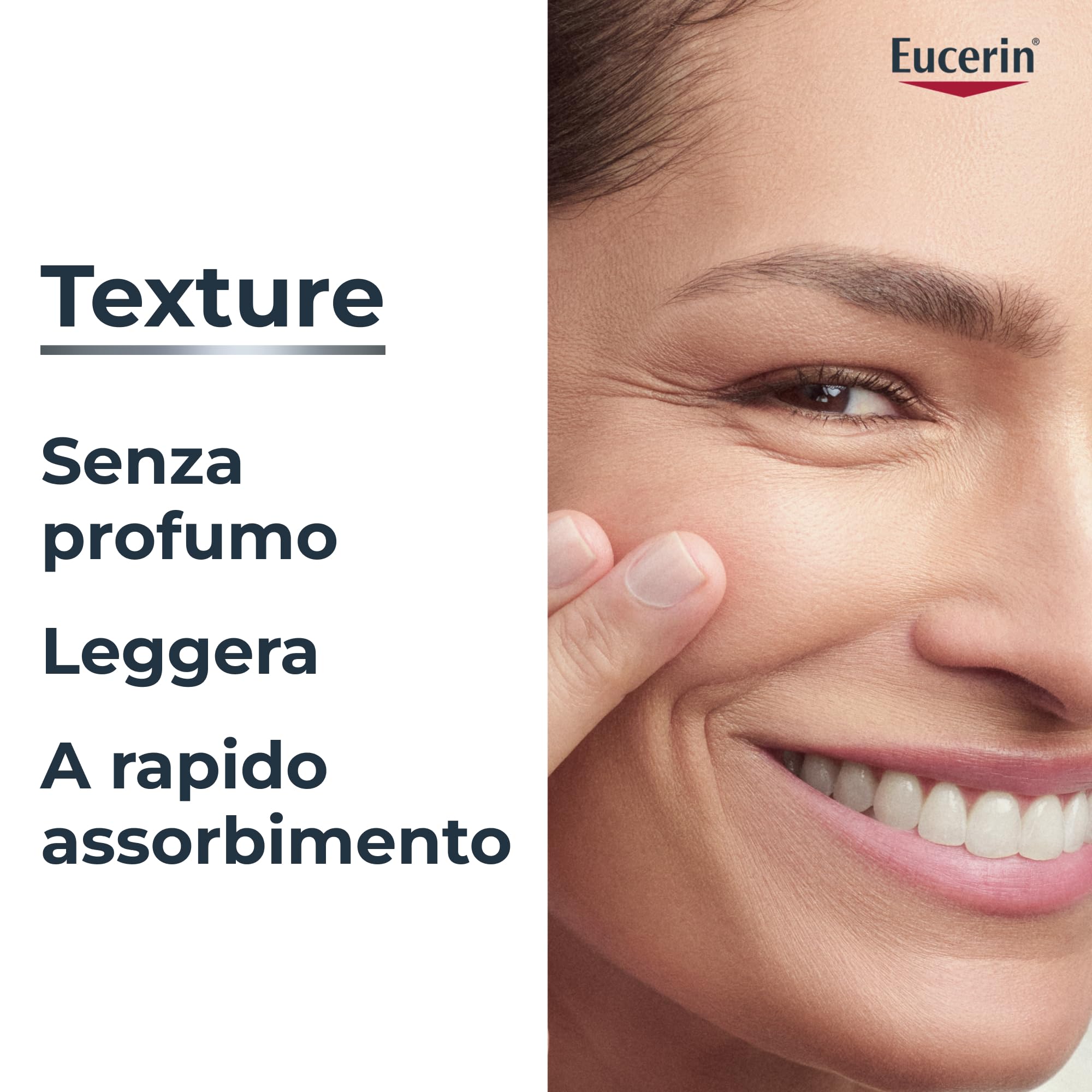 Eucerin Hyaluron-Filler Contorno Occhi SPF15 15 ml, Crema contorno occhi antirughe e antiage, Formula con Acido Ialuronico e protezione UVA SPF 15 per tutti i tipi di pelle