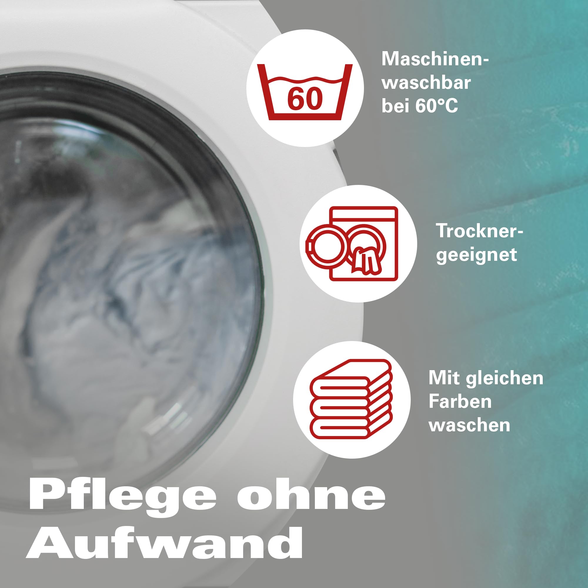 BaSaTex Winter Flausch Partner Fleece Bettwäsche Set | 4 Teilige Garnitur | 100% Mikrofaser | 2X 135x200 + 2X 80x80 cm | Design 03