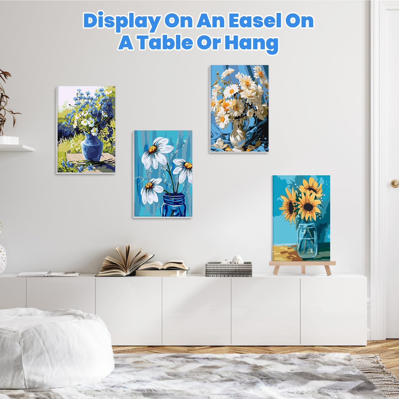 Kit Peinture Acrylique Adulte Peinture Par Numéros Pour Adulte, DIY Peinture  Acrylique Pour Adultes Enfants Débutants Facile Coffret Peinture Acrylique, image size:1600x1600