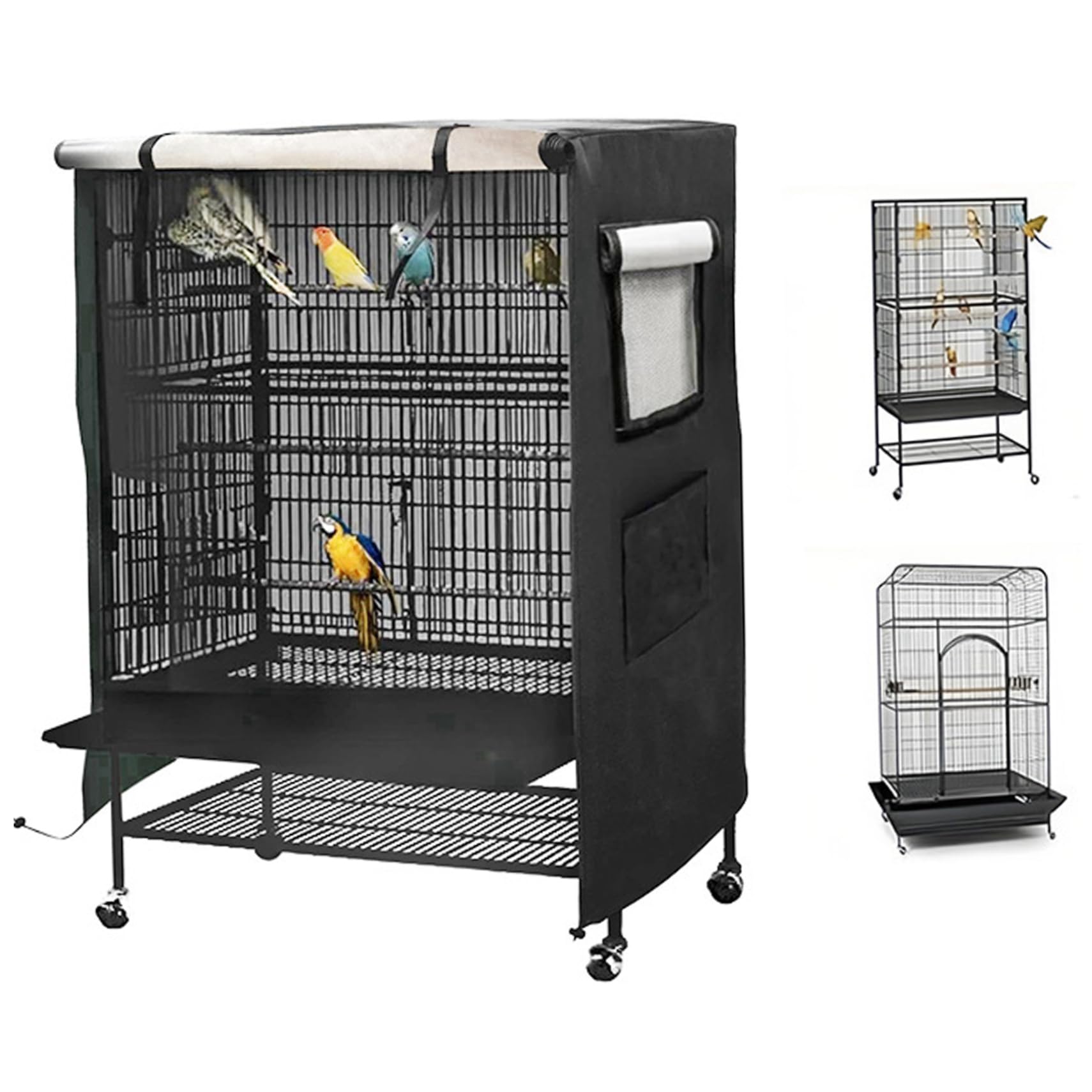 Couverture de cage à oiseaux imperméable pour stopper le stress des oiseaux