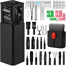 47-Piece Phone Cleaning Kit for iPhone, AirPods & Keyboards, Black