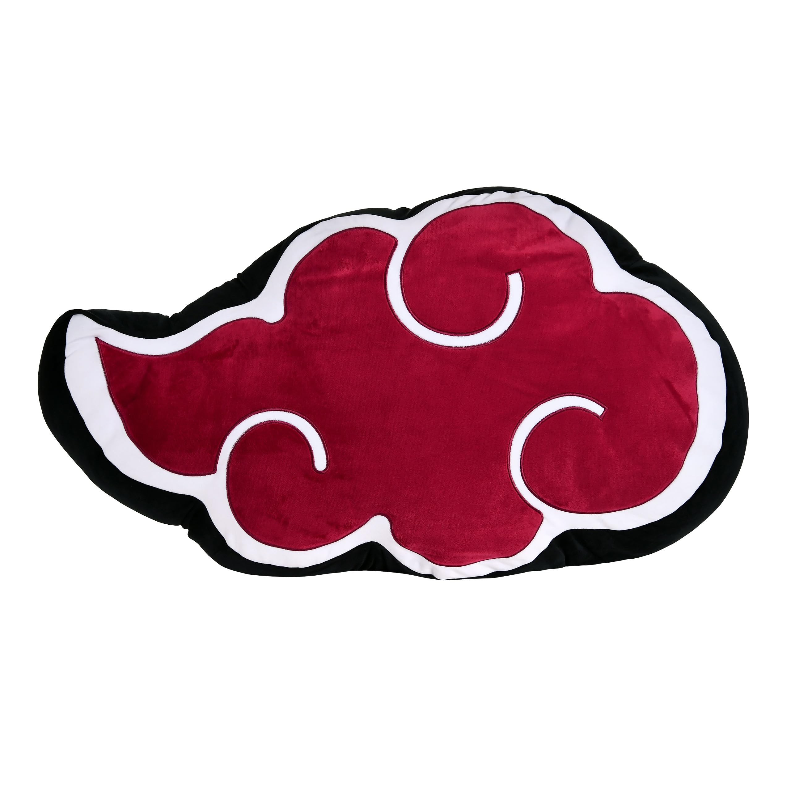 Elbenwald Anime - XXL Kissen 2er Bundle 60-70 cm One Piece Gomu Gomu & Naruto Akatsuki Geschnkidee für Anime Fans (Naruto - Akatsuki Itachi, 70 x 46 cm)