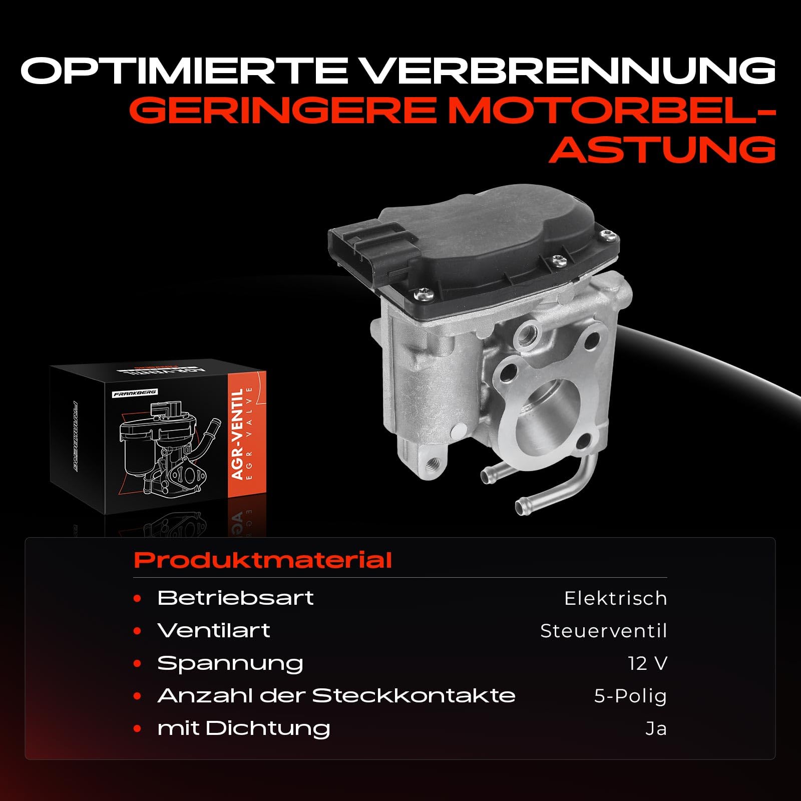 Zawór AGR 5-biegunowy do A-u-r-i-s ADE15 ZRE15 E15 E18 Avensis T27 RAV 4 III A3 IV A4 Verso R2 2.0L 2.2L Diesel 2008-2020 25800-0R010