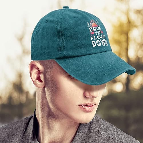 Miniatura 4 de Gorras de béisbol Calm The Flock Down Dad Hat, gorras de béisbol gráficas para mujer