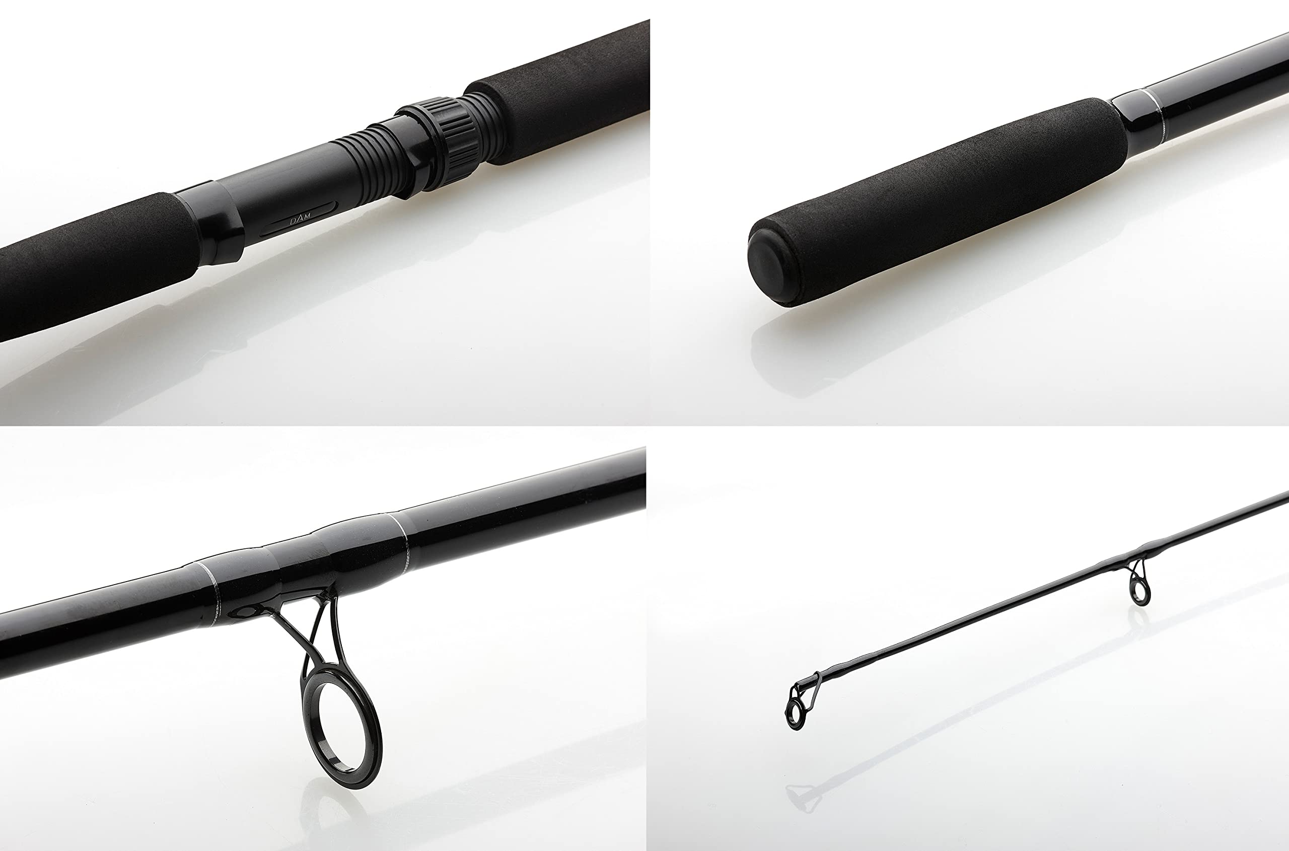 D-A-M Karpfen Set komplett Carp-X - Angelset 2 Karpfenruten + 2 Rollen (3,60 m)