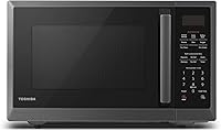 Vista 1 de TOSHIBA ML2-EM12EA(BS) Horno microondas para encimera con diseño elegante como elementos esenciales de cocina, sensor inteligente, modo ecológico