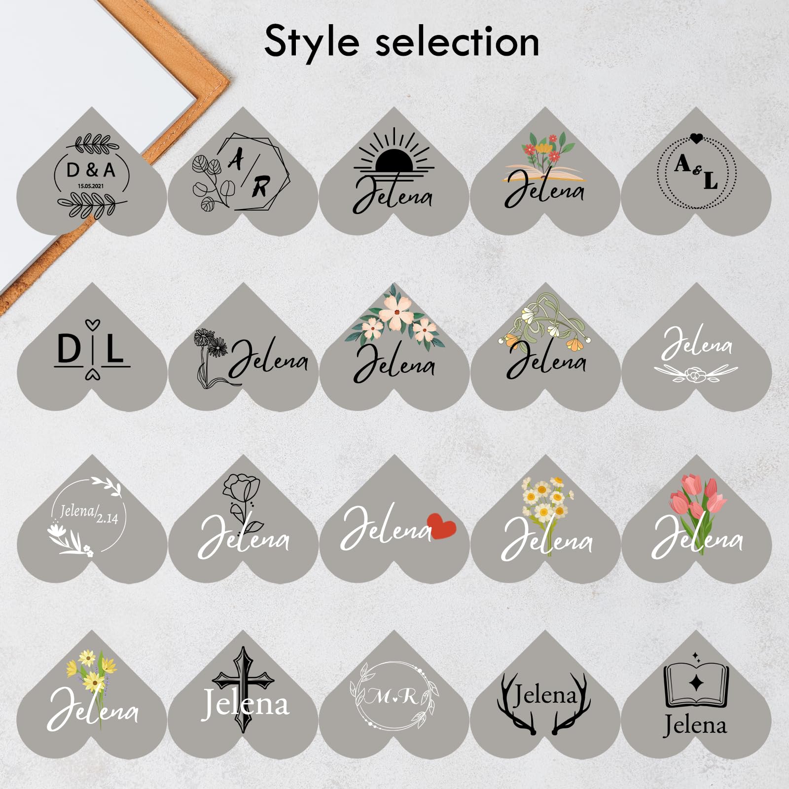 Lot De 40 Marque-pages En Cuir En Forme De Cœur Pour Les Amateurs De Livres, Cadeaux Pour Les Amateurs De Lecture, Enfants, étudiants, Rat De Livres, Cadeau à La Maison, Au Bureau