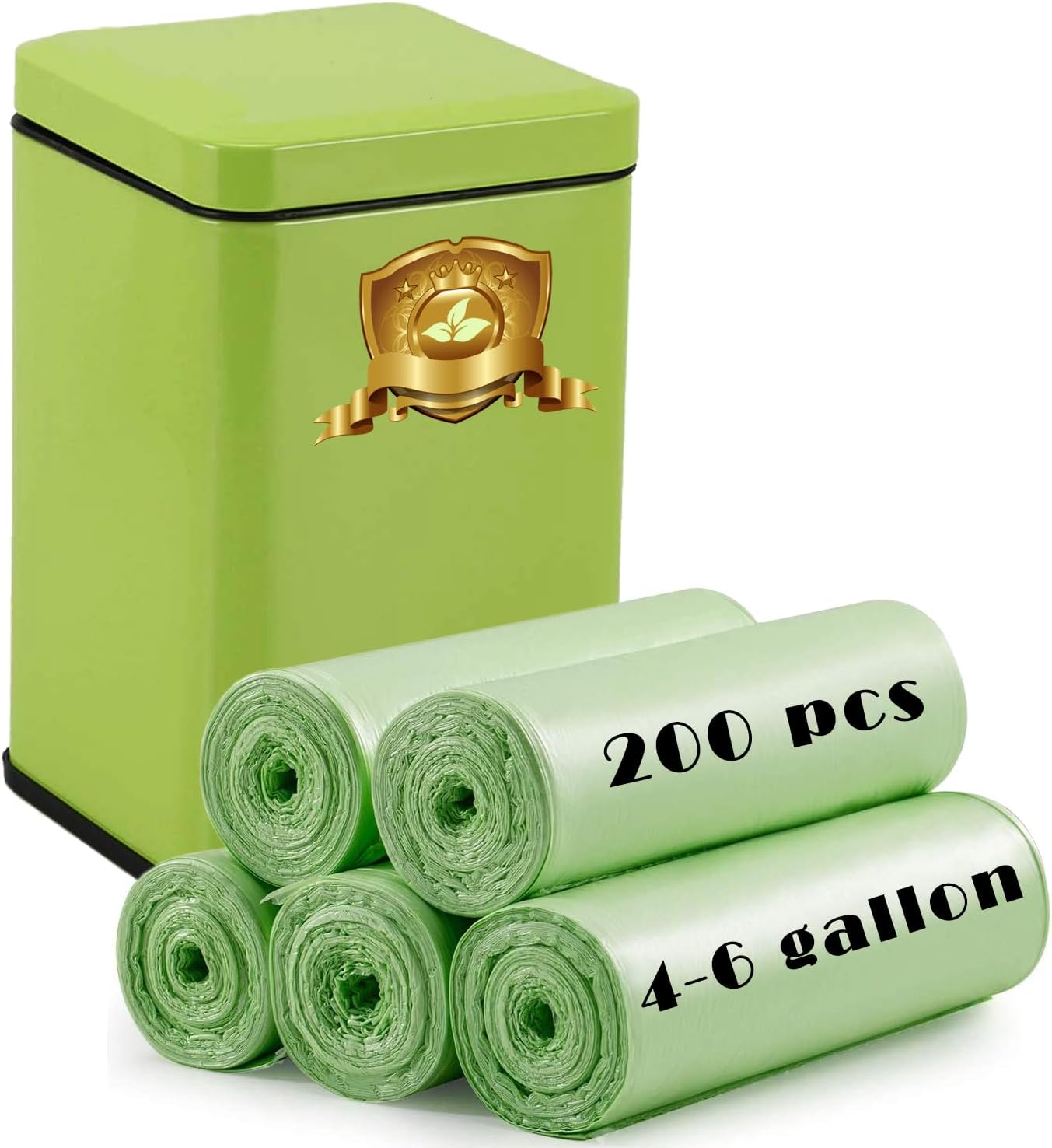 46 Gallon Biodegradable Garbage Bags Thicken Bathroom Small Compost