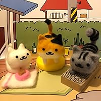 デアゴスティーニ　ねこあつめ Amazon.co.jp: ニードルフェルトでねこあつめ 創刊号 (しろねこ