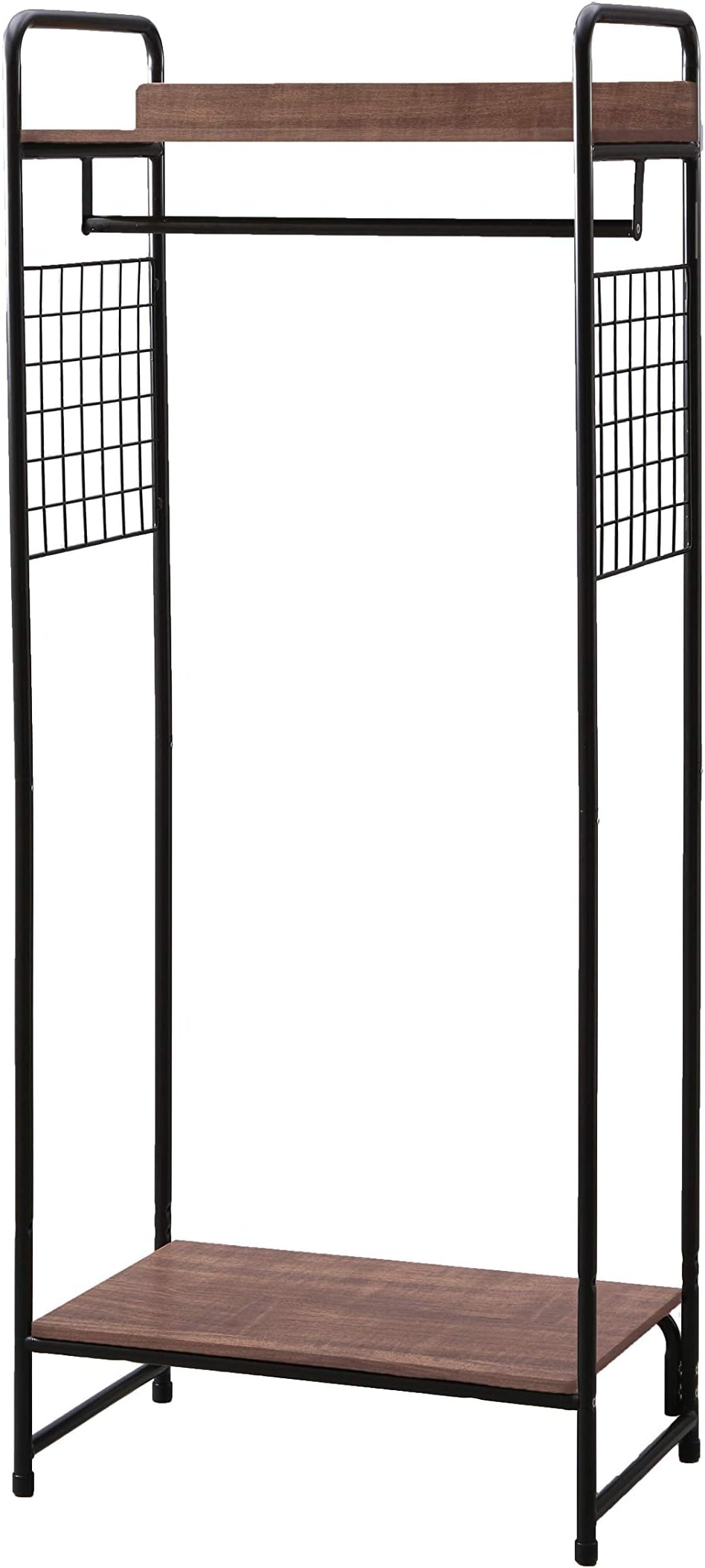 Appendiabiti Iris Ohyama Con Ripiani - Design Moderno Bianco, In Metallo E Legno, Per Camera O Ingresso - Foto 3